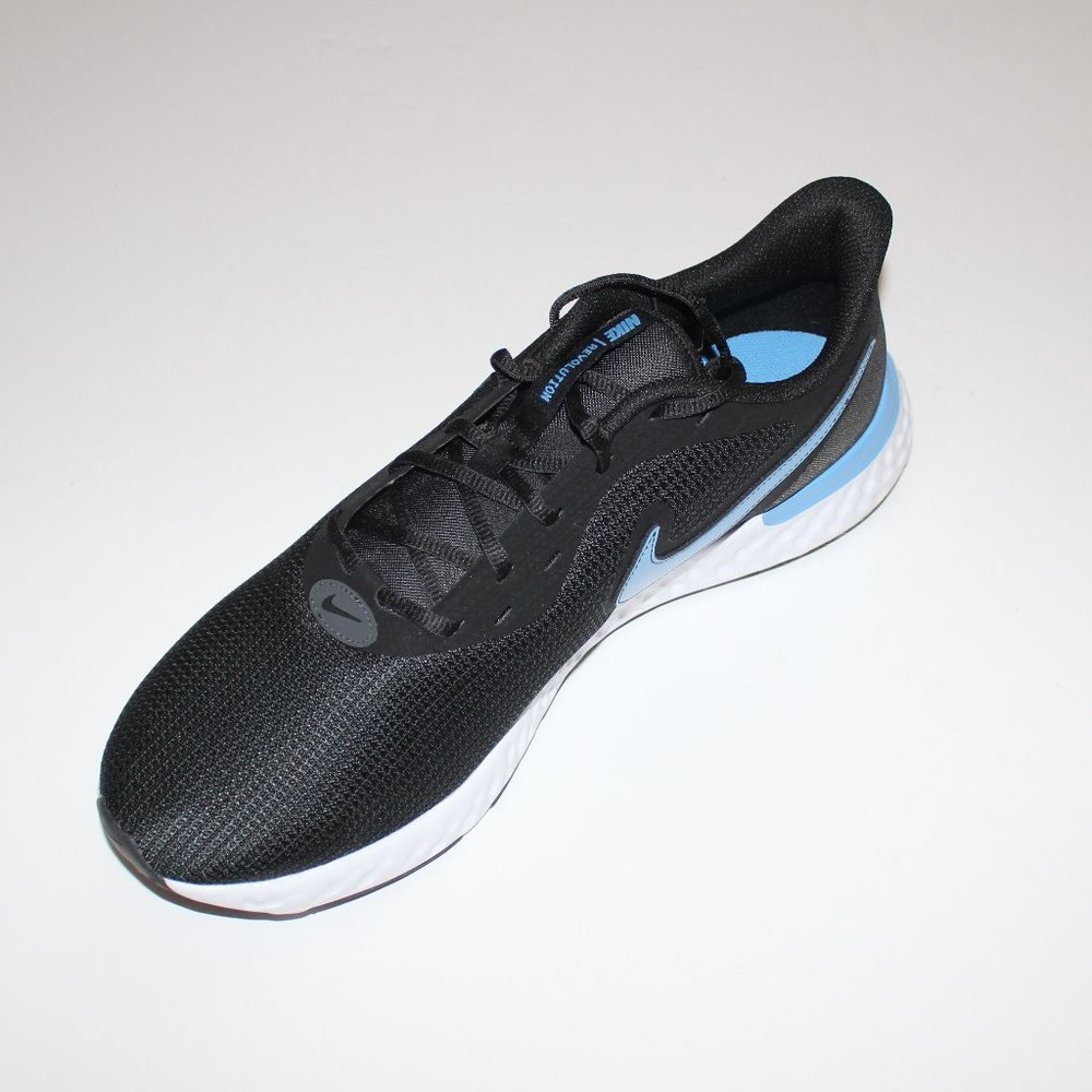Nike Black and Blue Men's Sneakers